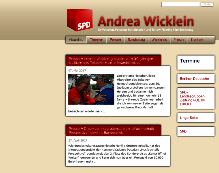 Andrea-wicklein.de thumbnail