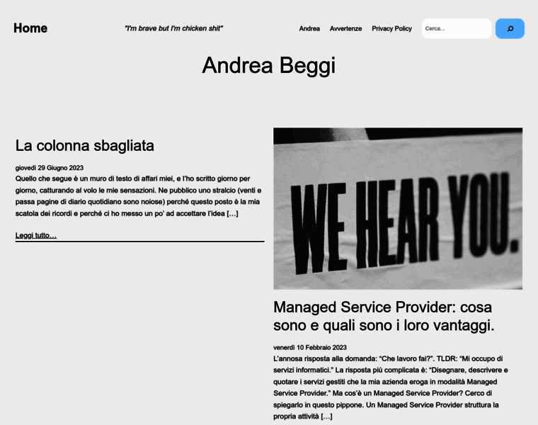 Andreabeggi.net thumbnail