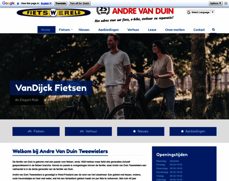 Andrevanduintweewielers.nl thumbnail