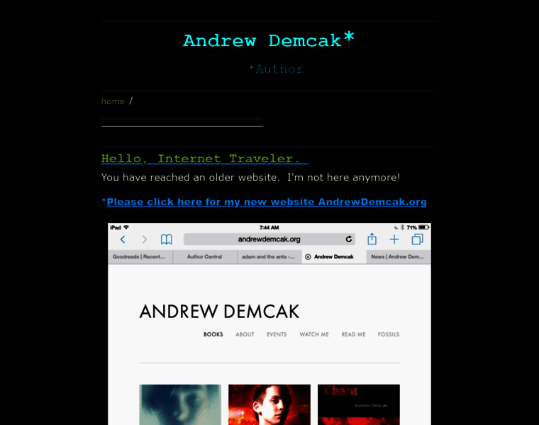 Andrewdemcak.com thumbnail