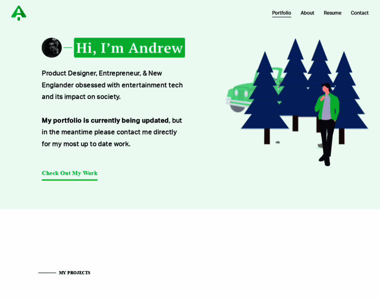 Andrewdenaro.com thumbnail