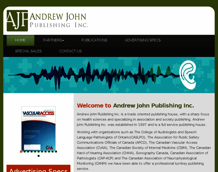 Andrewjohnpublishing.org thumbnail