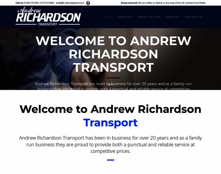 Andrewrichardsontransport.co.uk thumbnail Andrewrichardsontransport.co.uk thumbnail