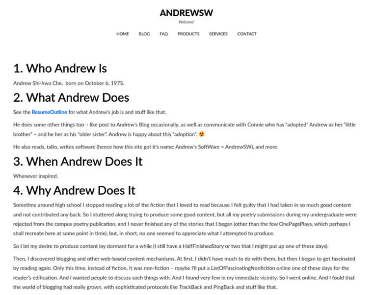 Andrewsw.com thumbnail