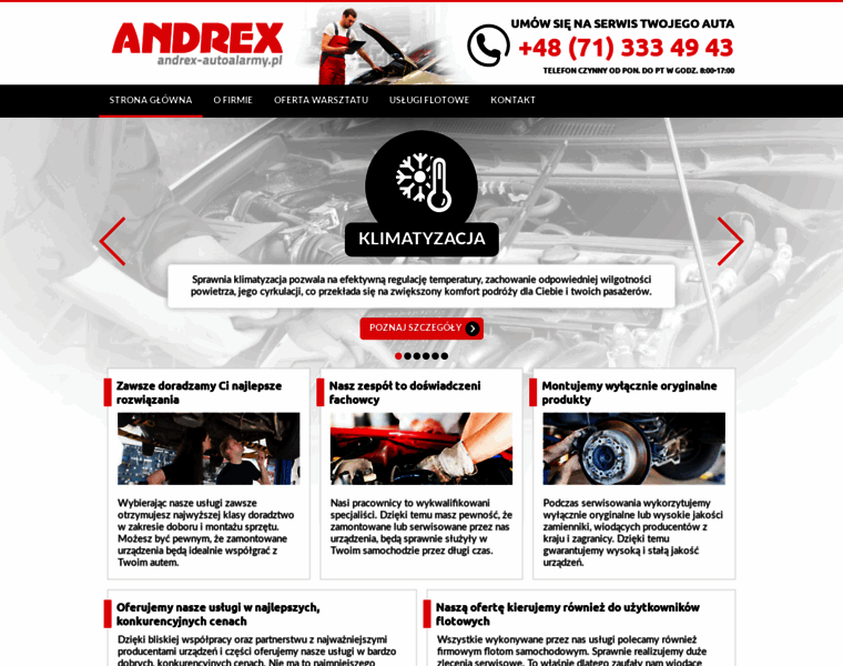 Andrex-autoalarmy.pl thumbnail