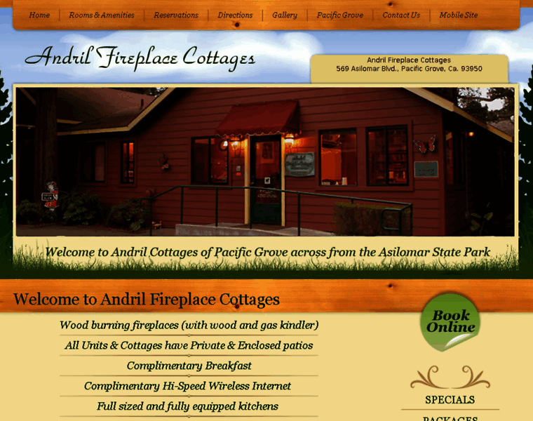 Andrilcottages.com thumbnail