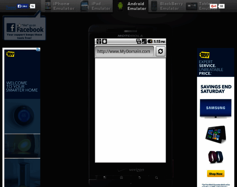 Android-emulator.org thumbnail