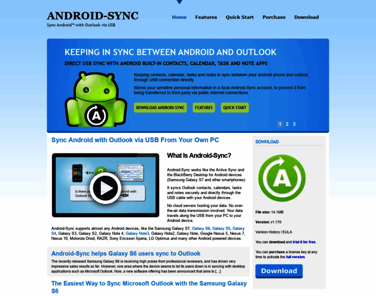 Android-sync.com thumbnail