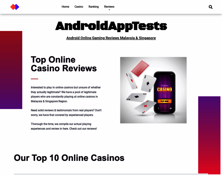Androidapptests.com thumbnail
