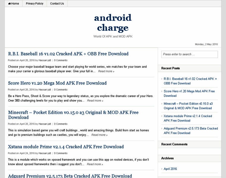 Androidcharge.com thumbnail