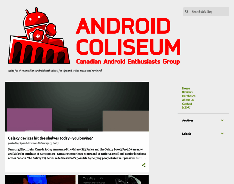 Androidcoliseum.com thumbnail
