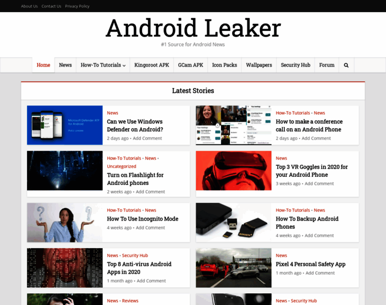 Androidleaker.com thumbnail