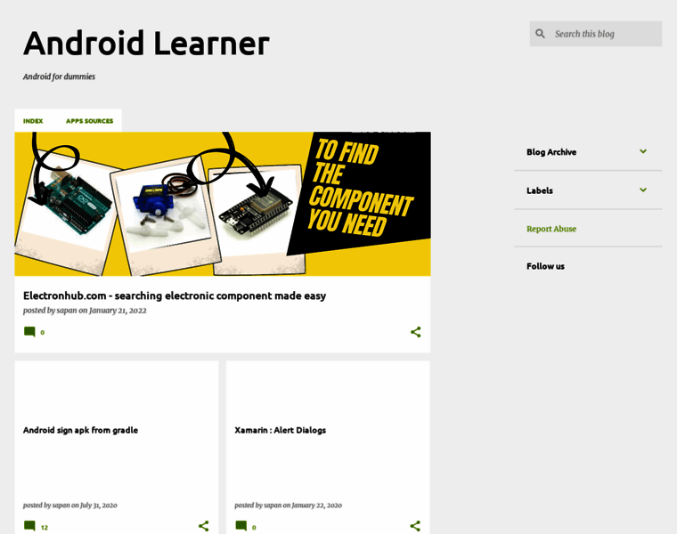 Androidlearner.com thumbnail