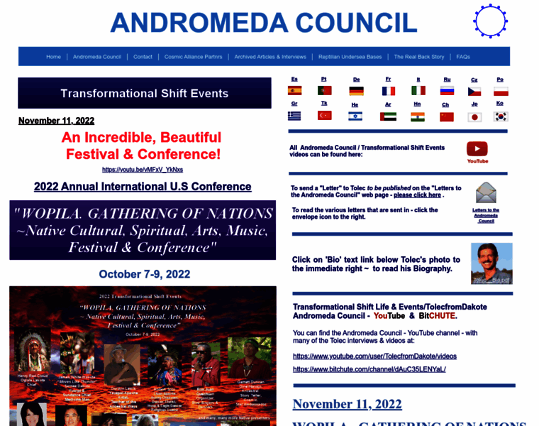Andromedacouncil.com thumbnail Andromedacouncil.com thumbnail