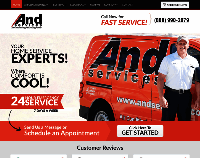 Andservices.com thumbnail