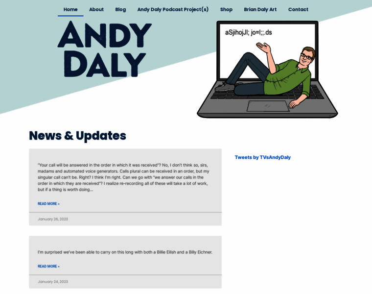 Andydaly.com thumbnail