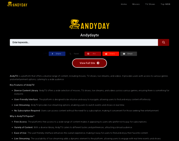 Andydaytv.click thumbnail