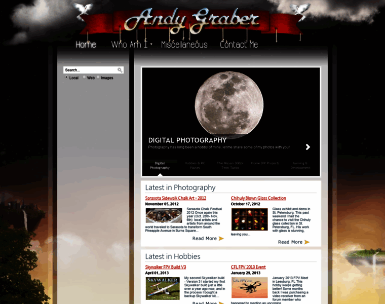 Andygraber.com thumbnail