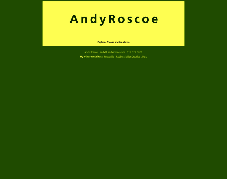 Andyroscoe.com thumbnail