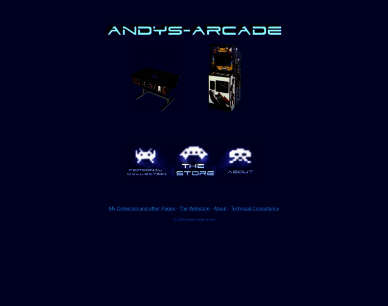 Andysarcade.com thumbnail