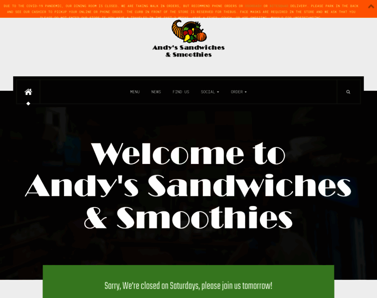 Andyssandwiches.com thumbnail