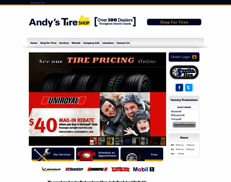 Andystire.ca thumbnail