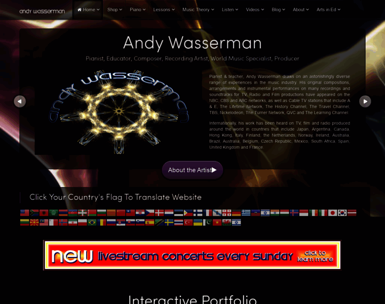 Andywasserman.com thumbnail