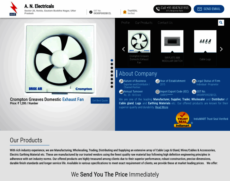 Anelectricals.co.in thumbnail Anelectricals.co.in thumbnail