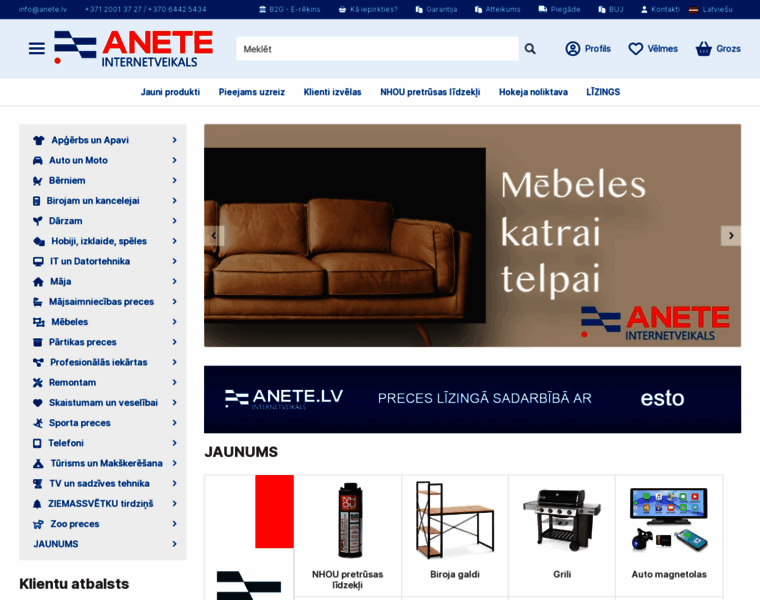 Anete.lv thumbnail