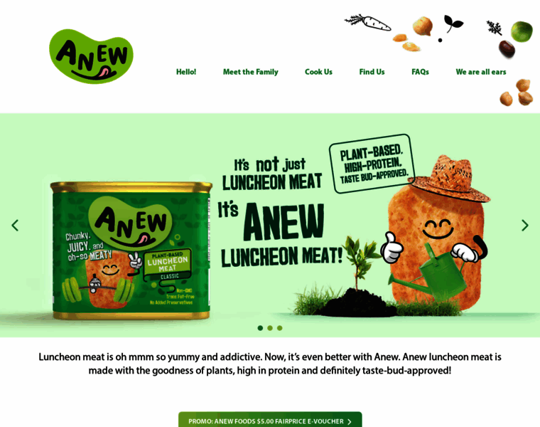 Anew-foods.com thumbnail