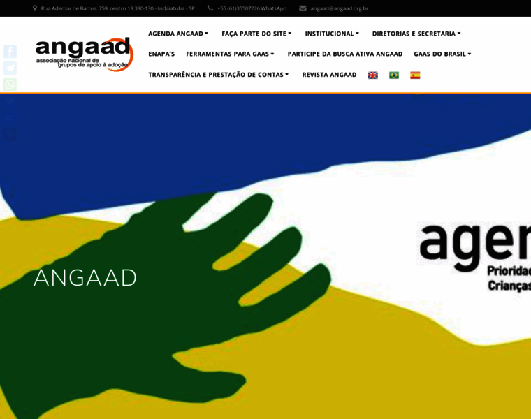 Angaad.org.br thumbnail