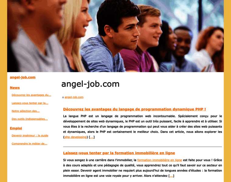 Angel-job.com thumbnail