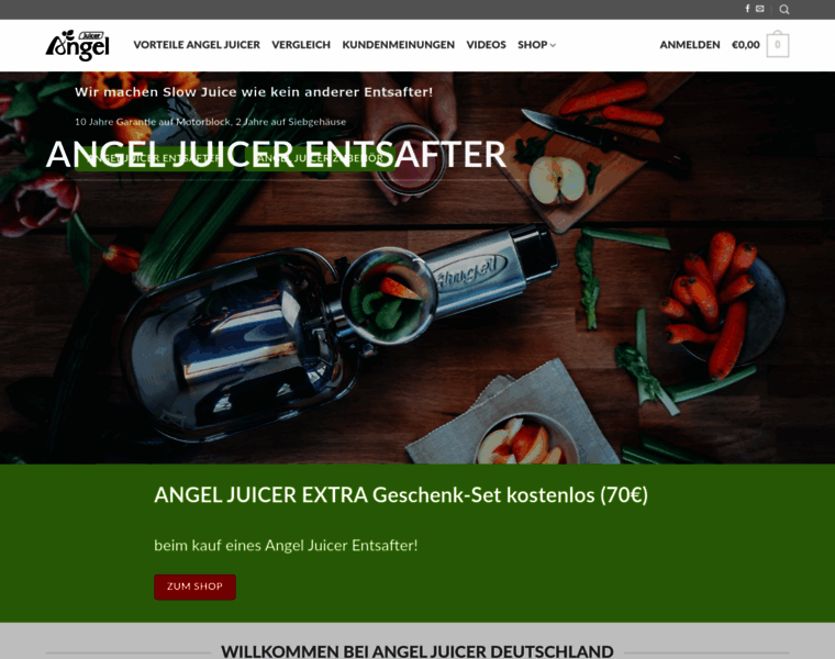 Angel-juicer.de thumbnail