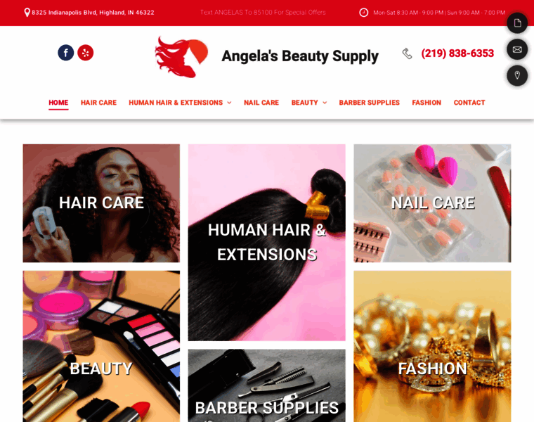 Angelas-beauty-supply.net thumbnail