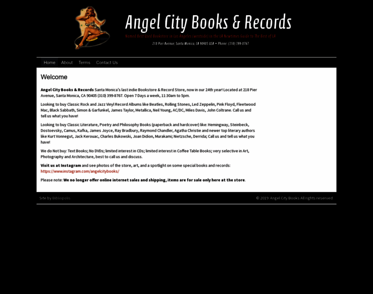 Angelcitybooks.com thumbnail