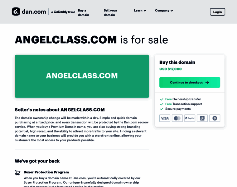 Angelclass.com thumbnail
