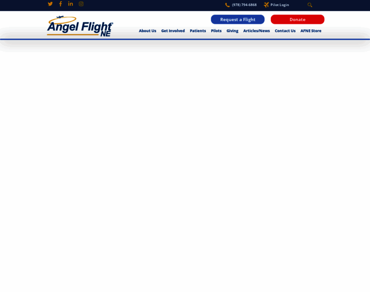 Angelflightne.org thumbnail