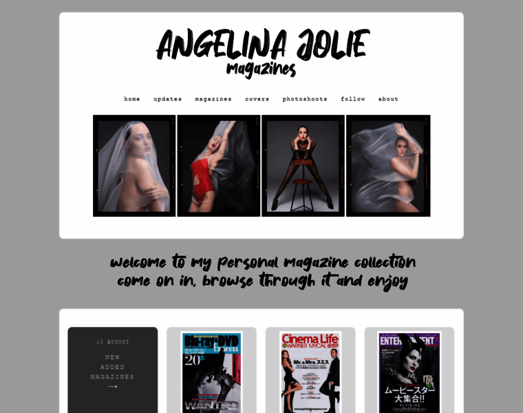 Angelinajoliemagazines.com thumbnail