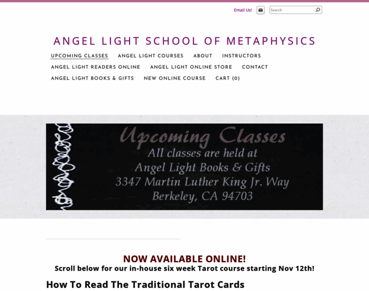 Angellightschool.com thumbnail