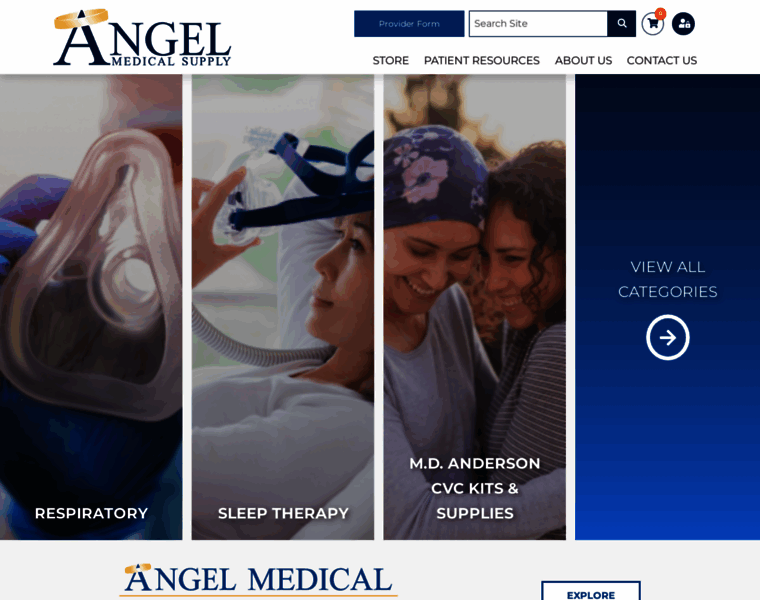 Angelmedicalsupply.com thumbnail