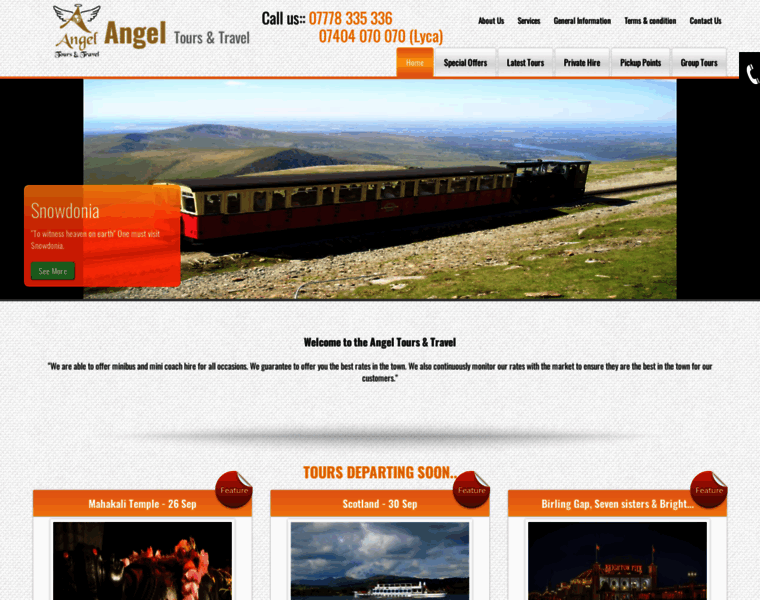 Angeltours.co.uk thumbnail