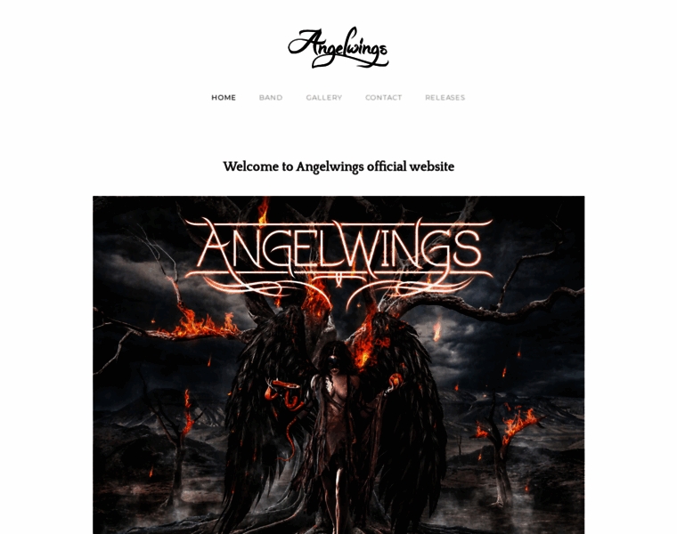 Angelwings-band.com thumbnail