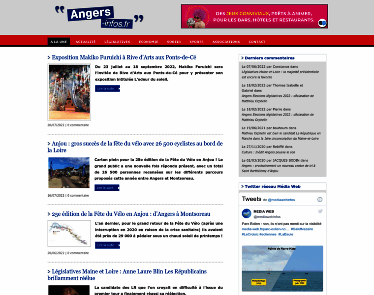 Angers-infos.fr thumbnail