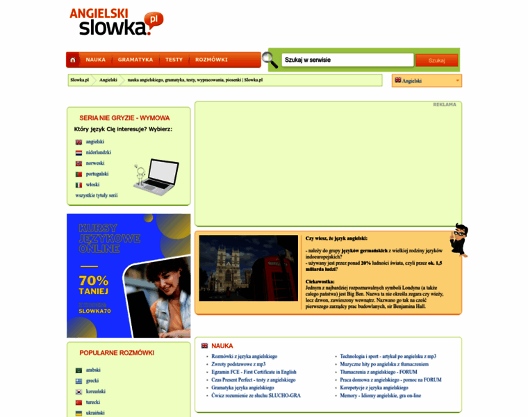 Angielski.slowka.pl thumbnail