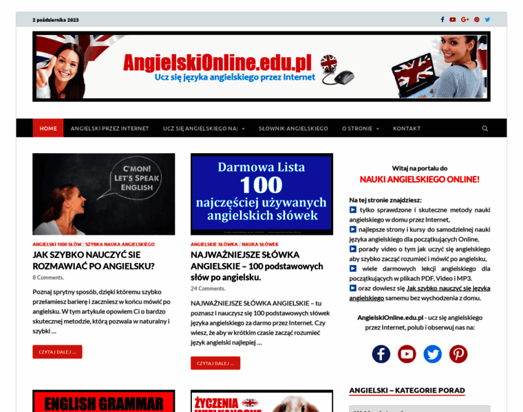 Angielskionline.edu.pl thumbnail