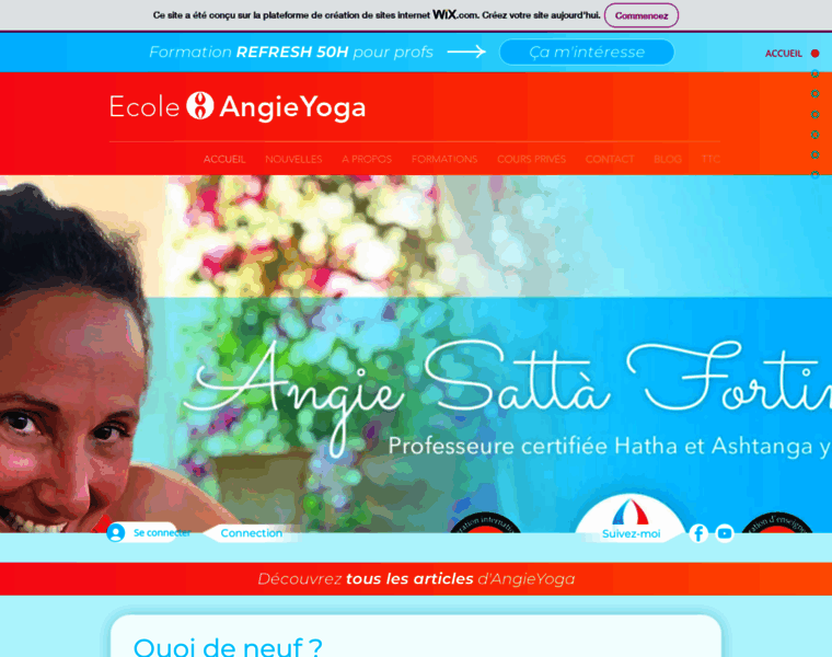 Angieyoga.net thumbnail