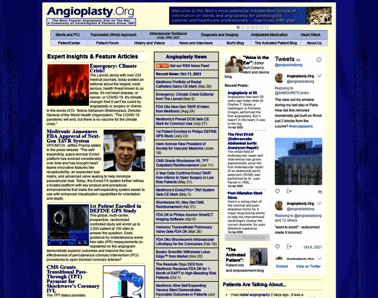 Angioplasty.org thumbnail