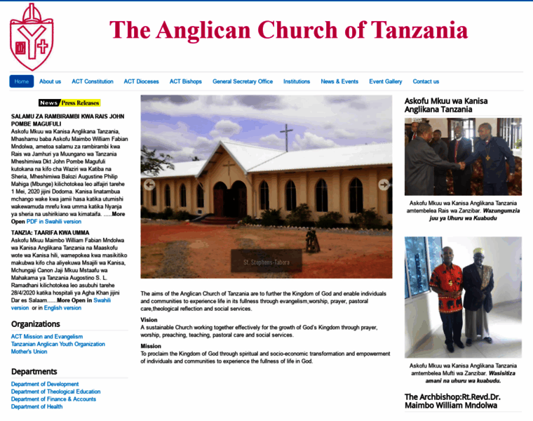 Anglican.or.tz thumbnail