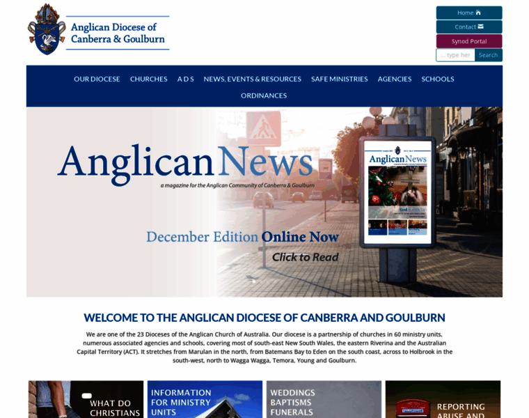Anglicancg.org.au thumbnail