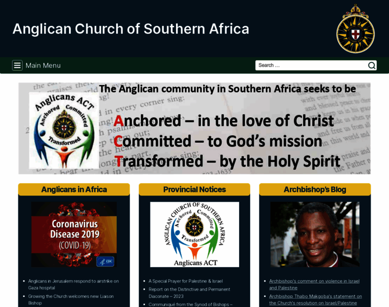Anglicanchurchsa.org thumbnail